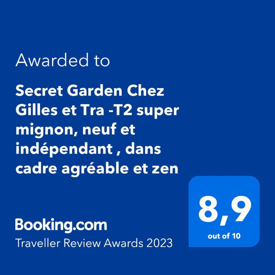 Secret Garden - Chez Gilles Et Tra - Maison D Hote -T2 Super Mignon, Neuf Et Independant , Dans Cadre Agreable Et Zen Valergues Exteriér fotografie